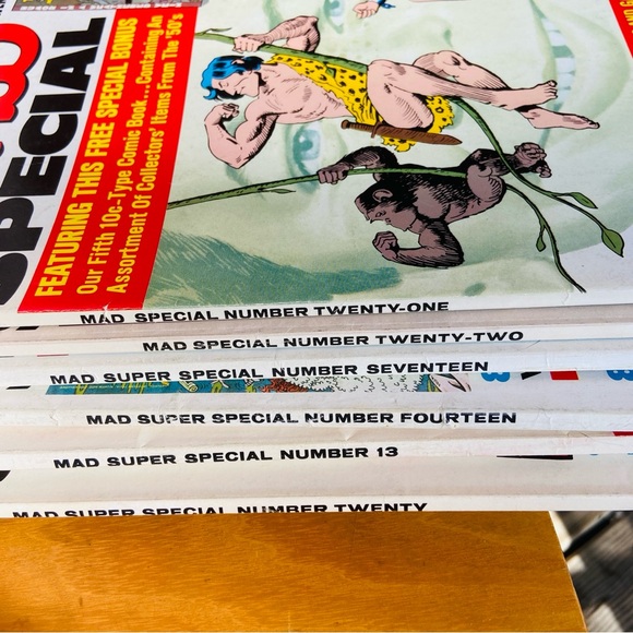 Vintage Mad Magazine Super Special Collection Seventies Comics set of 6 - Picture 15 of 15
